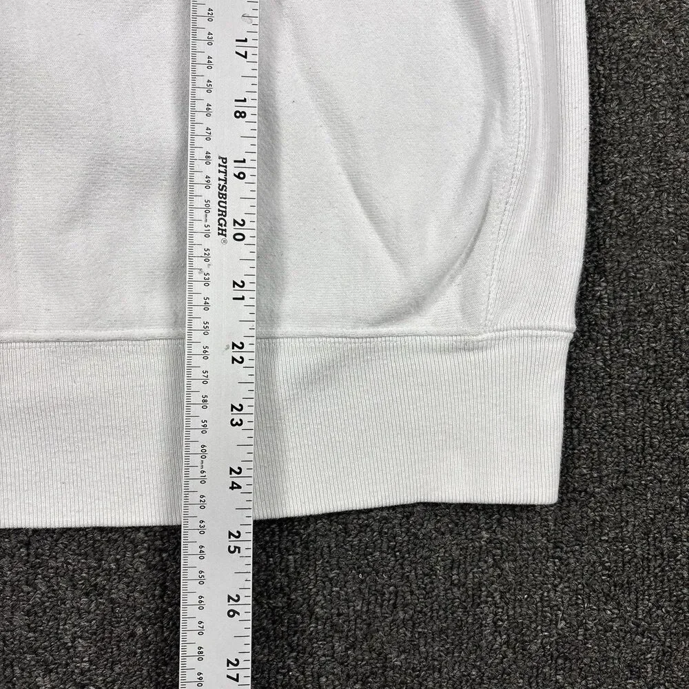 Champion Ole Miss Sweatshirt Men's White Pullover College Classic Size Medium - Picture 4 of 6